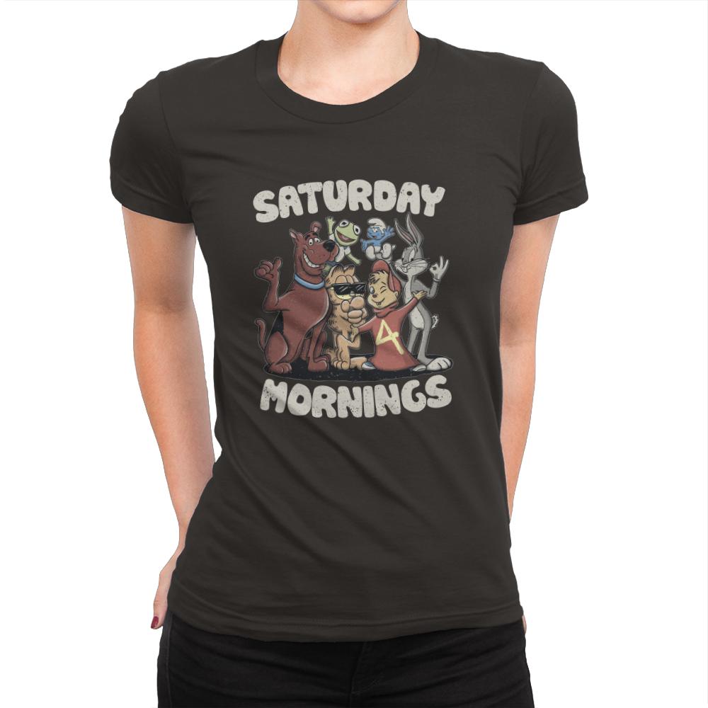 Cartoons on Saturday Mornings