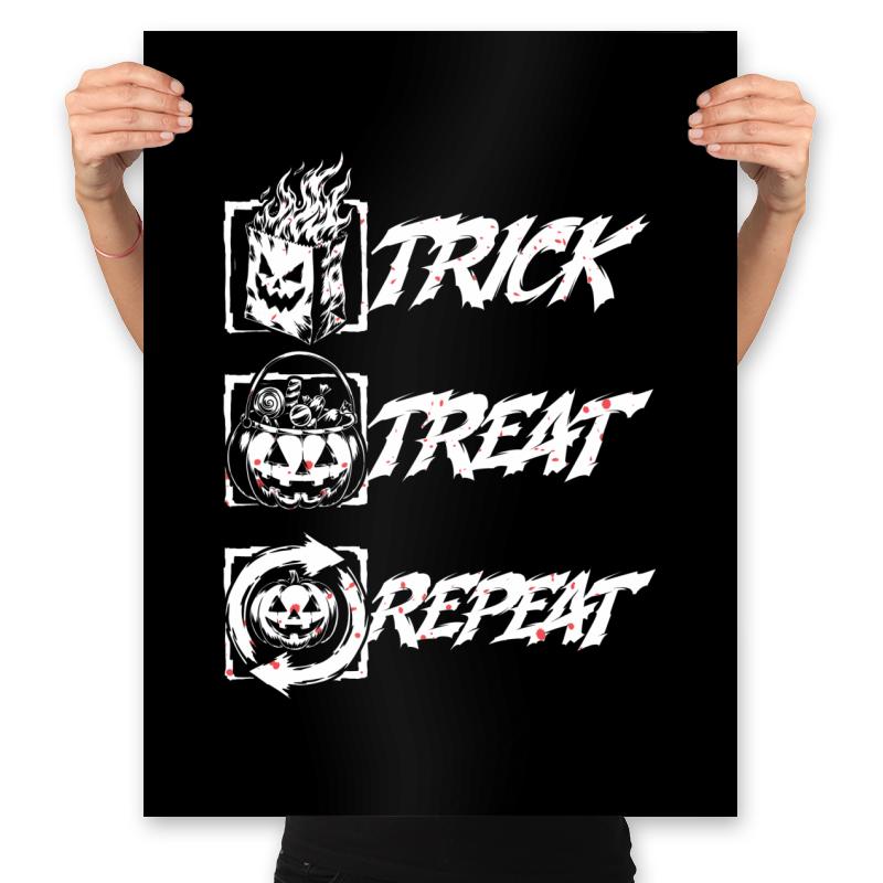 Halloween Trick Treat Repeat Meme
