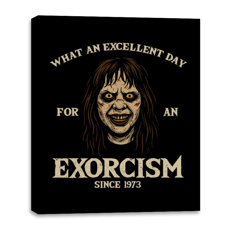 What an excellent day for an exorcism