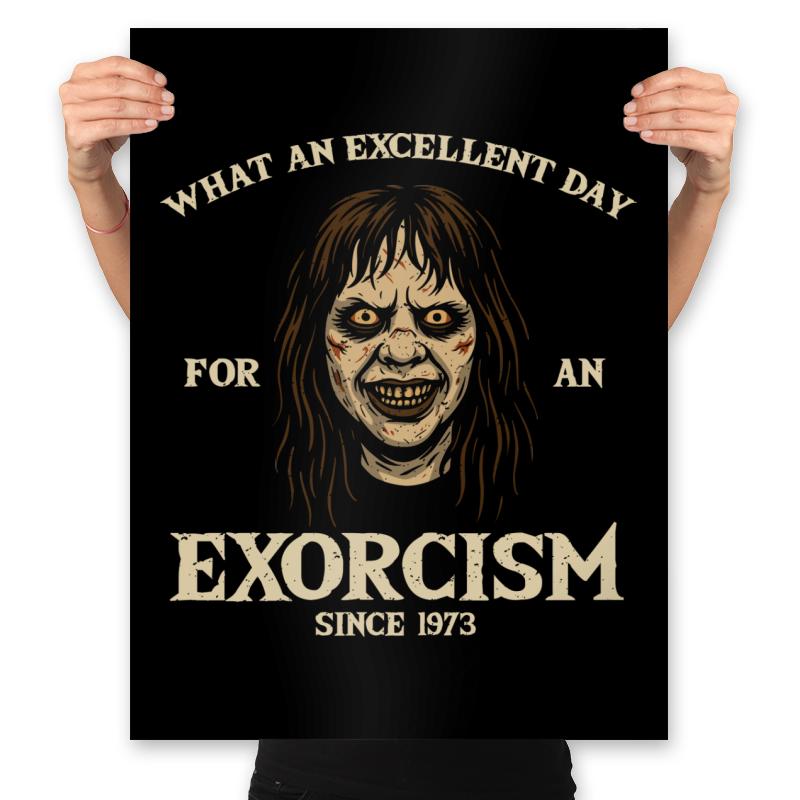 What an excellent day for an exorcism
