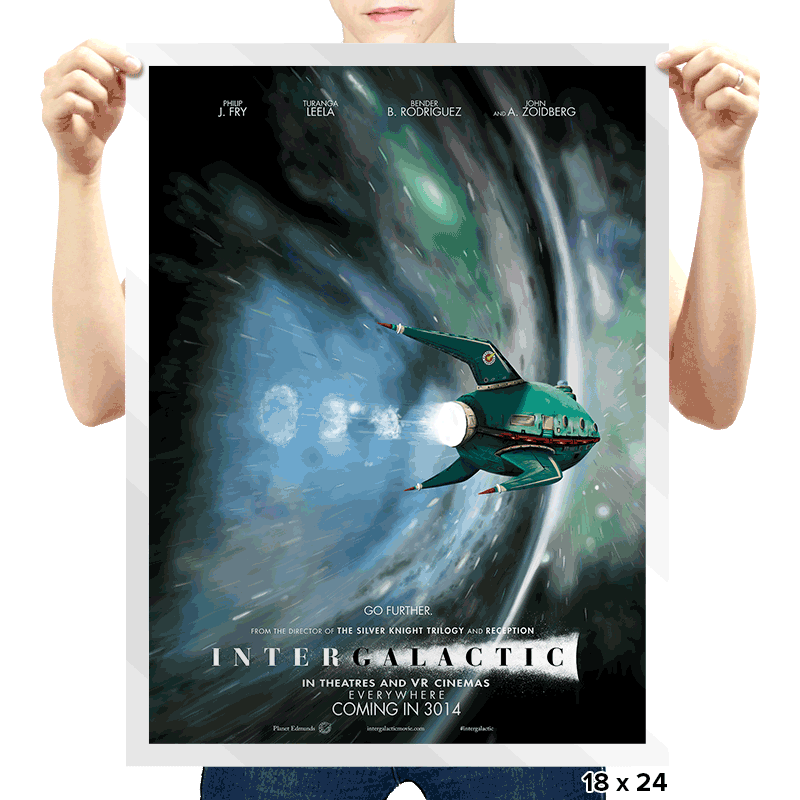 Intergalactic Poster By 2mz