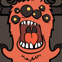 Six Eyed Monster